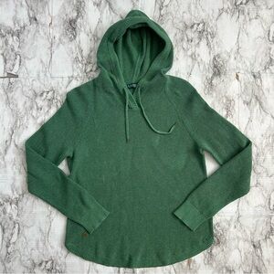 Lauren Ralph Lauren women’s size large hooded 100% cotton sweater hoodie classic